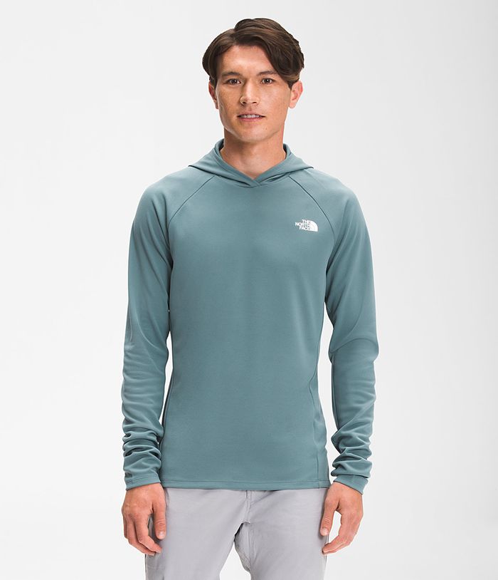 The North Face Hoodie Wander Sun Blue - Mens - Thailand ZYSVL-7314